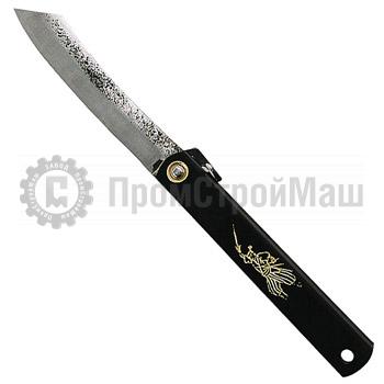 m00002425 Нож складной, Higonokami Kuro, 175/75мм, чёрная рукоять