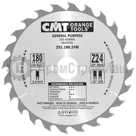 Пильный диск CMT 291.180.24M