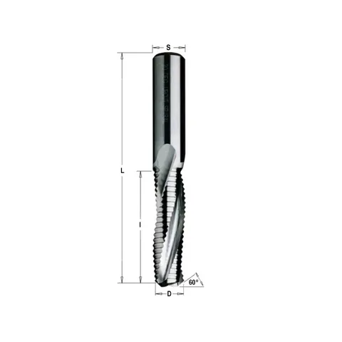 Фреза спиральная монолитная 16x55x110 Z=3R S=16 RH CMT 195.163.11