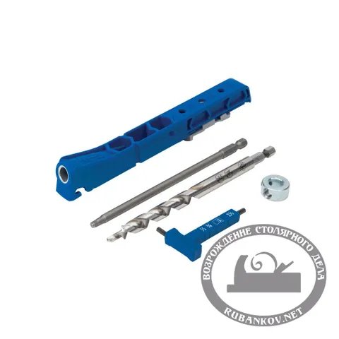 Приспособление для соединения саморезами Kreg Jig 310 +Ступенчатое сверло+ключ+бита+ограничитель