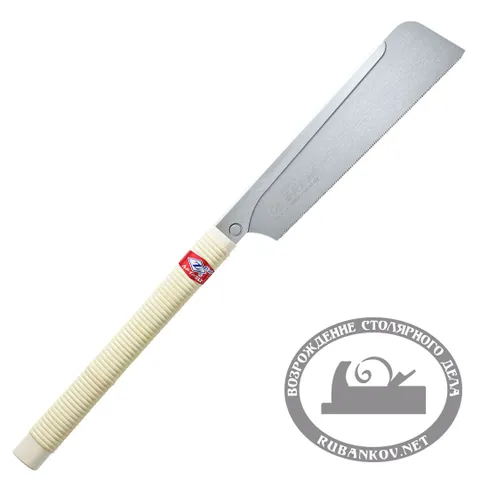 Пила обушковая Z-Saw Dozuki Fine, 240мм, 25tpi, 0.3мм, деревянная рукоять