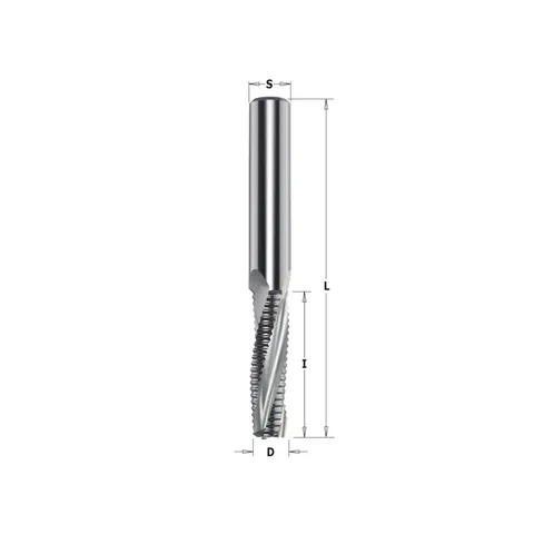 Фреза спиральная монолитная 16x55x110 Z=3R S=16 RH CMT 195.160.11