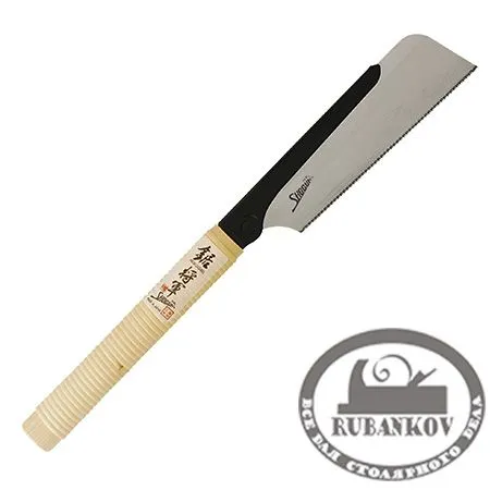 Пила обушковая Shogun Dozuki-Mini Saw, 150мм, 18tpi, прямая деревянная рукоять