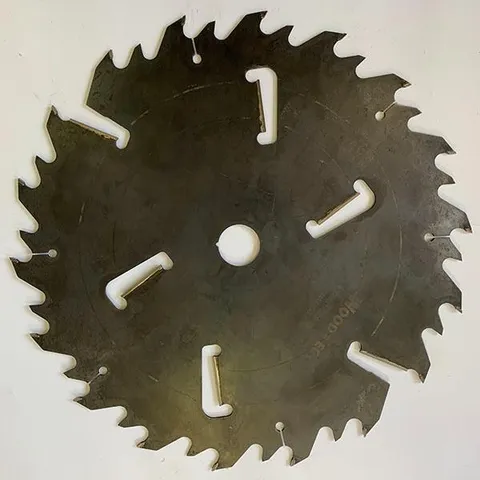 Пила дисковая Ø550 х 50 х 5,1/3,5 Z = (18 + 18) + 6 WoodTec