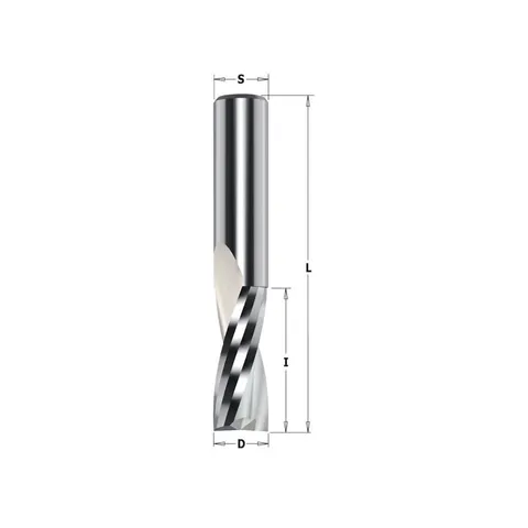 Фреза спиральная монолитная 9x32x83 Z=2 S=12 RH CMT 191.890.11