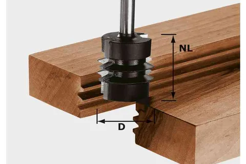 Фрезы для сращивания HW S8 D34/NL32