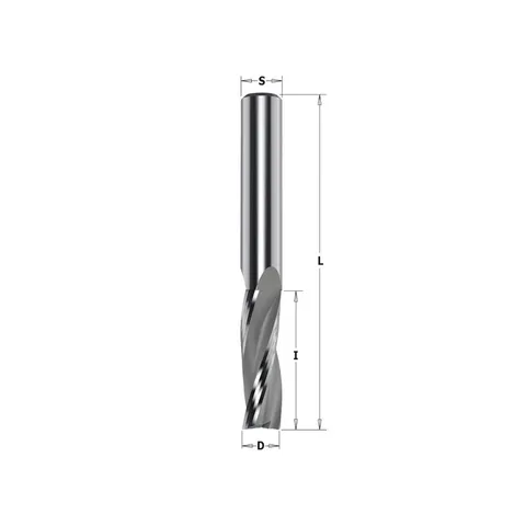 Фреза спиральная монолитная 20x60x120 Z=3 S=20 RH CMT 193.200.11