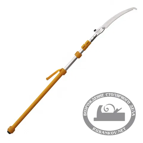 Пила Silky Longboy 3600, 2 секц, рег. 1450 - 3600мм, полотно 360мм, 7.5зуб/30мм