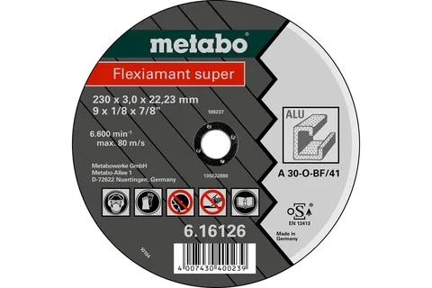 Flexiamant super 230x3,0x22,23, алюминий, TF 41 (616126000)