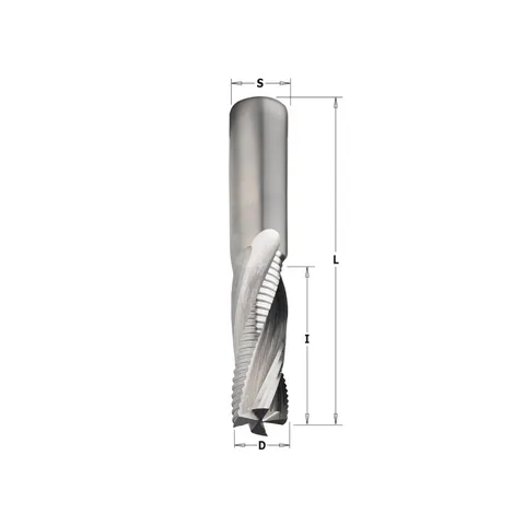 Фреза спиральная монолитная 16x55x110 Z=4 S=16 RH CMT 197.160.11