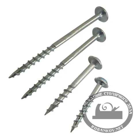 Оцинкованные cаморезы Uniq Tool PAN-Head