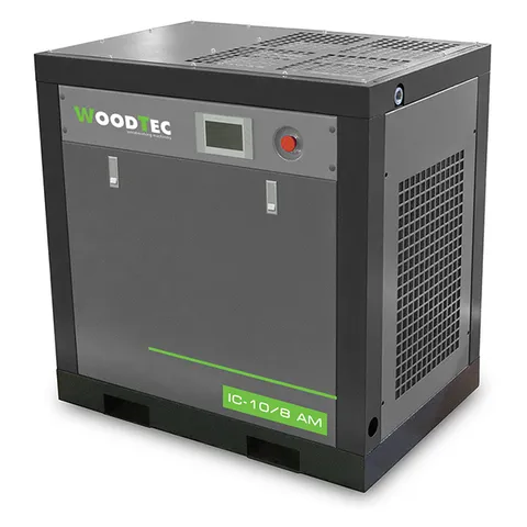 Винтовой маслозаполненный компрессор WoodTec IC 15 AM
