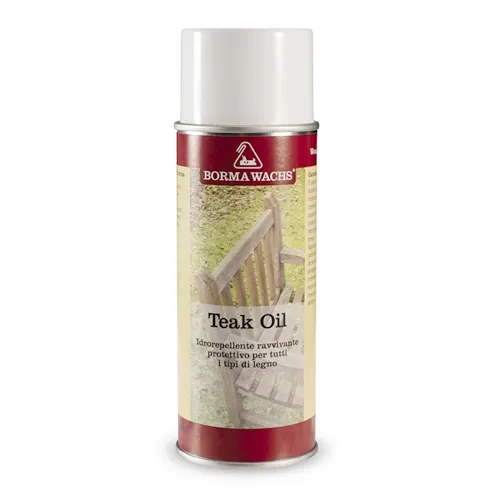 Окраска поверхности: Teak Oil spray 400ml
