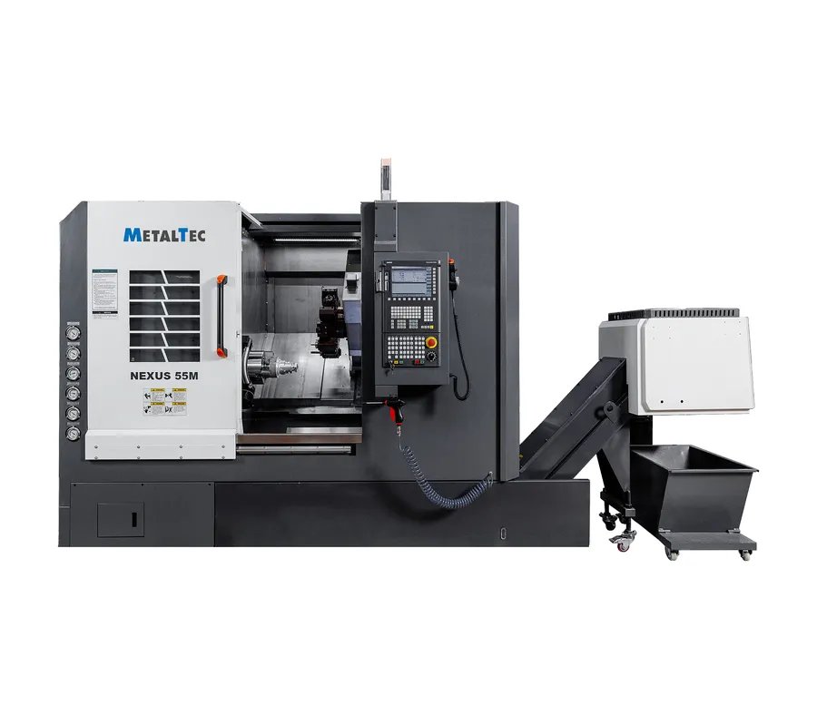 MetalTec NEXUS 55M (KND) - Токарный станок ЧПУ с наклонной станиной