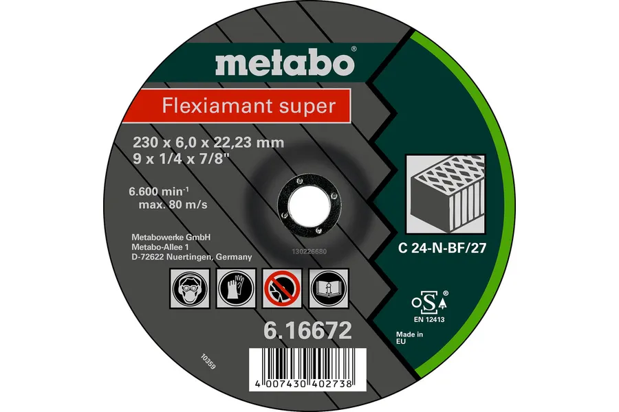 Flexiamant super 125x6,0x22,23, камень, SF 27 (616731000)