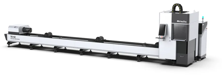 METALTEC TЕ-62 (1500W) оптоволоконный лазерный станок для металлических труб