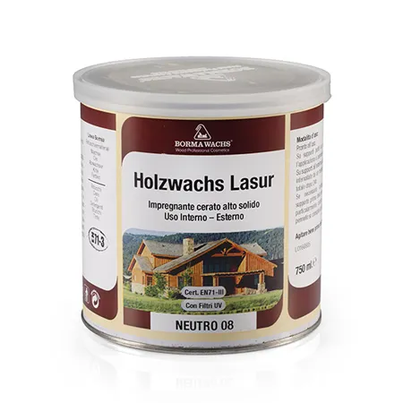 Защита поверхности маслами: Holzwachs Lasur