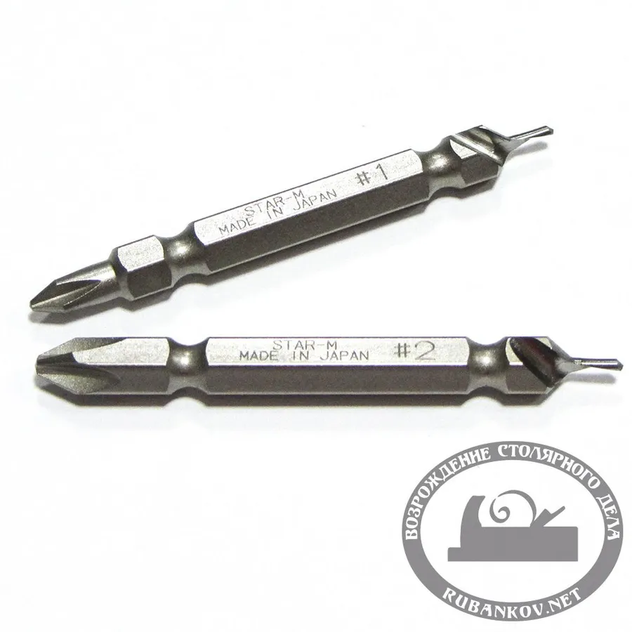 Отвёрточные насадки Star-M N5009, N1, 2штуки
