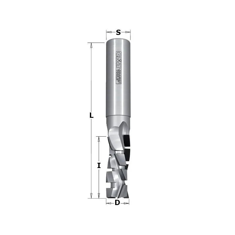 Фреза пазовая DP 12x12X40 d=12 I=31 L=80 Z=3 RH CMT 143.121.61