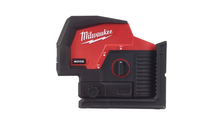 Аккумуляторный линейно-точечный лазерный нивелир Milwaukee M12 CLLP-0C