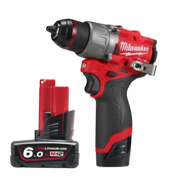 Аккумуляторная ударная дрель-шуруповерт Milwaukee M12 FUEL FPD2-621X