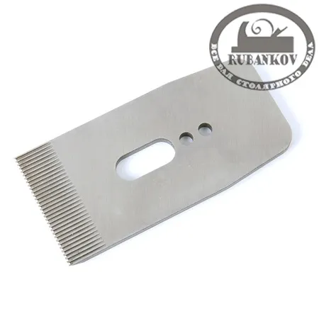Нож д/руб. Veritas LA JackPlane & BevelUp, 57мм/А2/38° с насечкой 13tpi