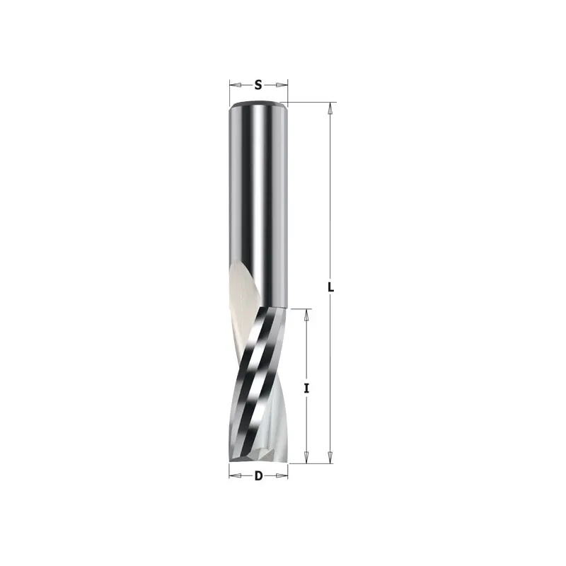 Фреза спиральная монолитная 9x32x83 Z=2 S=12 RH CMT 191.890.11
