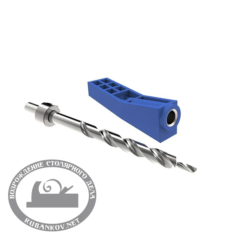 Приспособление для соединения саморезами Kreg Jig Mini (MKJ) + Ступенчатое сверло + ключ