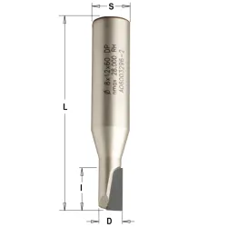 Фреза пазовая DP 10x12x40 d=10 I=22 L=75 Z=1+1 RH CMT 141.101.61