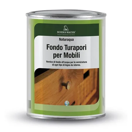 Предварительная обработка материалами 'Naturaqua Line': Waterbased Basecoat Varnish For Furniture