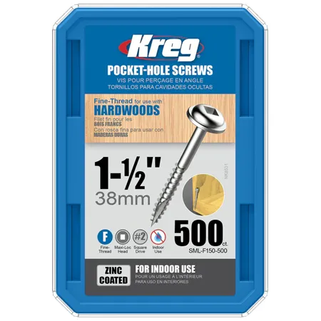 Оцинкованные саморезы Kreg Jig: SML-F150-500