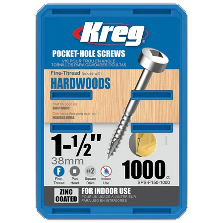 Оцинкованные саморезы Kreg Jig: SPS-F150-1000