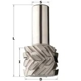 Фреза пазовая DP 50x25x55 d=50 I=38 L=95 Z=4+4 RH CMT 145.513.61