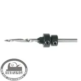 Сверло конусное с зенковочной насадкой Star-M 14, D4.8мм (3/16', #9)