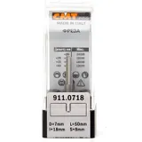 Фреза концевая CMT пазовая D=7,0 I=18,0 S=8,0 L=48,0  CMT PRO 911.0718