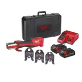 КОМПАКТНЫЙ БЕСЩЕТОЧНЫЙ ИНСТРУМЕНТ ДЛЯ ОБЖИМА ТРУБ M18™ FORCE LOGIC™ M18 BLHPT-202C M-SET