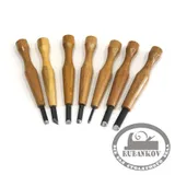 Набор японских резцов Chokokuto Power Grip, 7штук