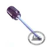 Шлифовальная мини-насадка радиальная с пяткой De-Tero, 35/D32, 6 сегм., шпинд. D8мм