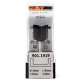 Фреза концевая CMT пазовая D=19,0 I=19,0 S=8,0 L=54,0  CMT PRO 901.1919