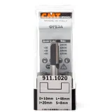 Фреза концевая CMT пазовая D=10,0 I=20,0 S=8,0 L=48,0  CMT PRO 911.1020