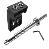 Кондуктор и сверло для заглушек для Kreg Pocket-Hole Jig 720 в комплекте со сверлом KPHA740