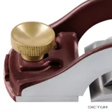 Рубанок Dictum Block Plane, 165/44мм/12град//SK4, с открытыми бортами, с регулируемым летком