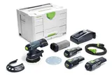 Аккумуляторная эксцентриковая шлифовальная машинка ETSC 125 Li 3,1 I-Set