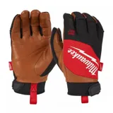 Перчатки Milwaukee с кожанными вставками - XL/10