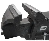 Тиски слесарные поворотные с наковальней Metal Master ТСПН150