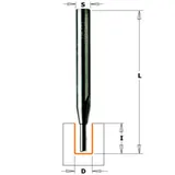 Фреза концевая CMT пазовая D=3,0 I=11,0 S=6,0 L=60,0  712.030.11