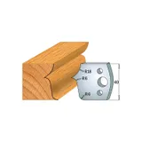 Комплект из 2-х ножей 40x4 SP CMT 690.046