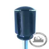 Шлифовальная мини-насадка радиальная с пяткой De-Tero, 35/D32, 6 сегм., шпинд. D8мм