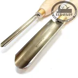 Резцы токарные Robert Sorby HSS Continental Style Spindle Gouge, 8-30мм