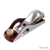 Рубанок Dictum Block Plane, 165/44мм/12град//SK4, с открытыми бортами, с регулируемым летком